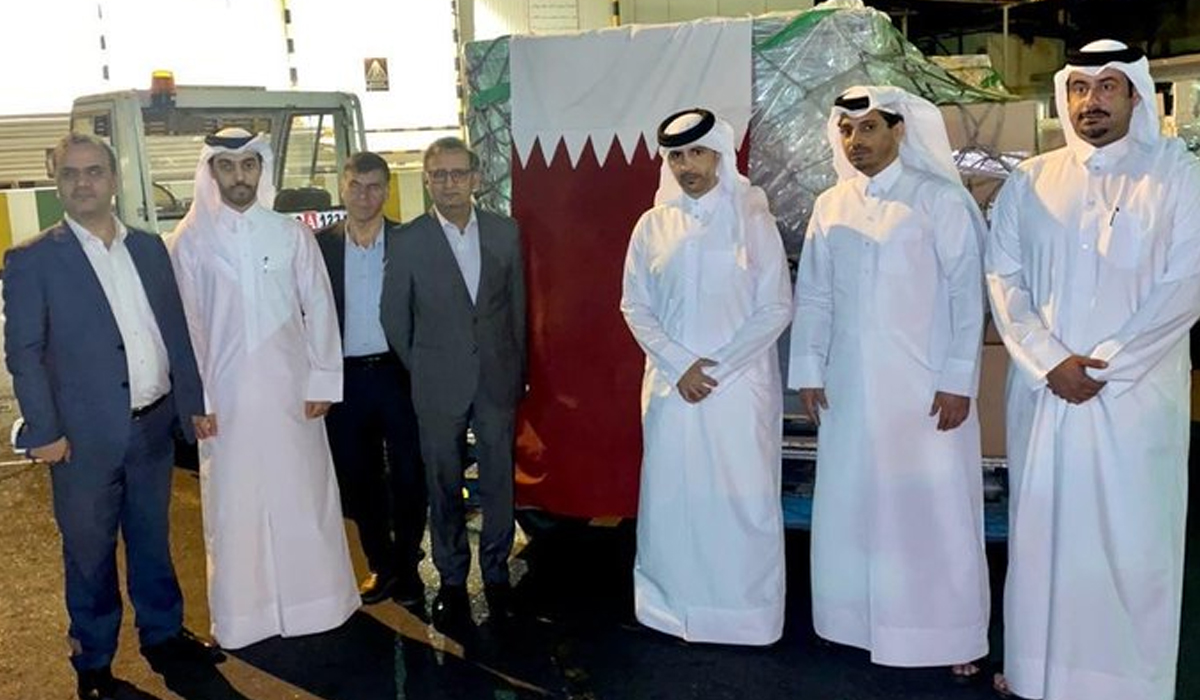 Qatar Sends Medical Aid to Iran